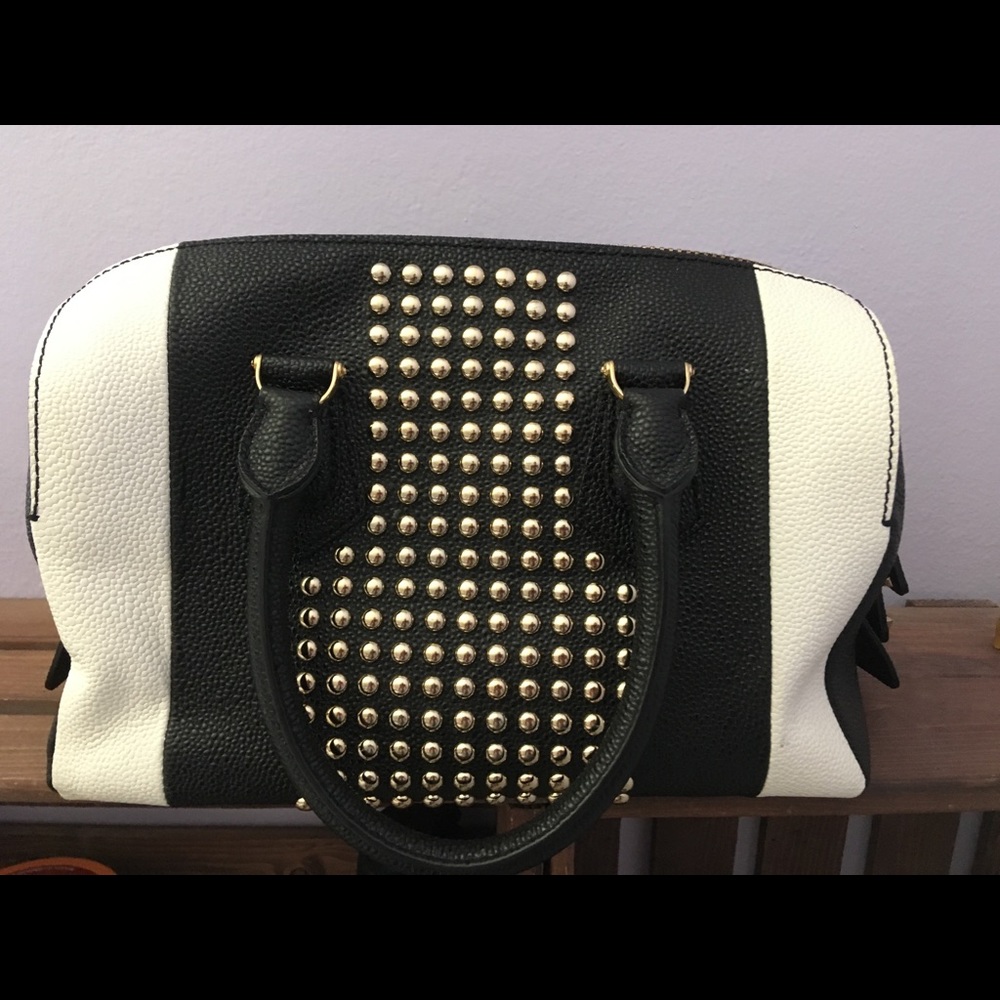 Henri Bendel Barrel Satchel